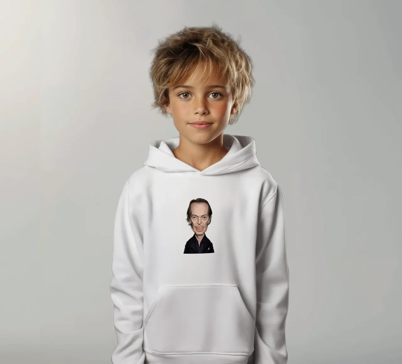 Steve Buscemi felpa bambino con cappuccio da Rob Art | Illustration