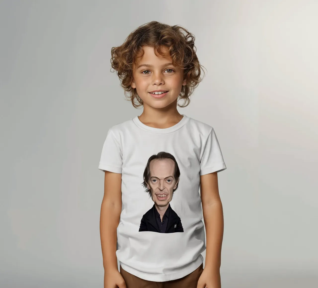 Steve Buscemi t-shirt bambini da Rob Art | Illustration