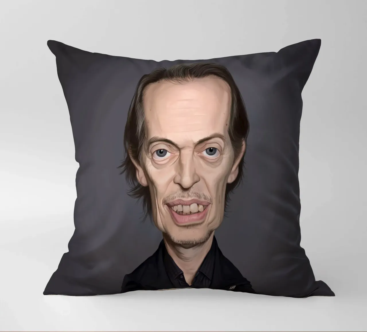 Steve Buscemi cuscino da Rob Art | Illustration