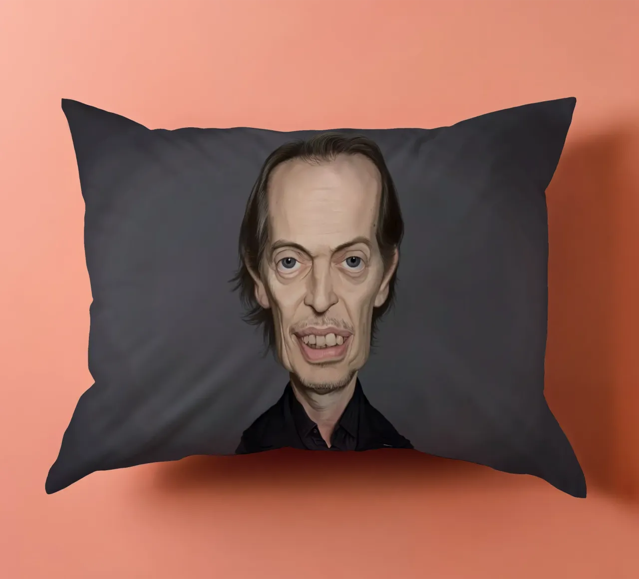Steve Buscemi cuscino da Rob Art | Illustration