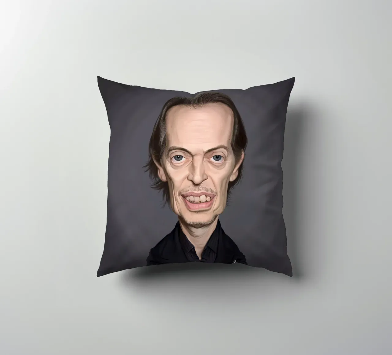 Steve Buscemi cuscino da Rob Art | Illustration