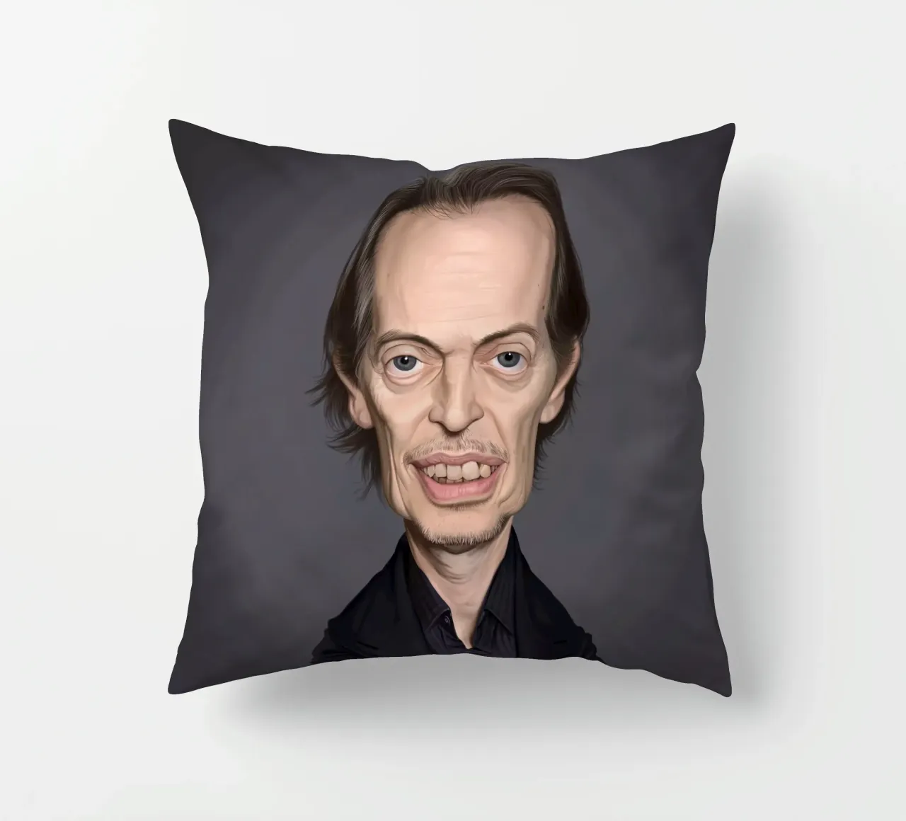 Steve Buscemi cuscino da Rob Art | Illustration