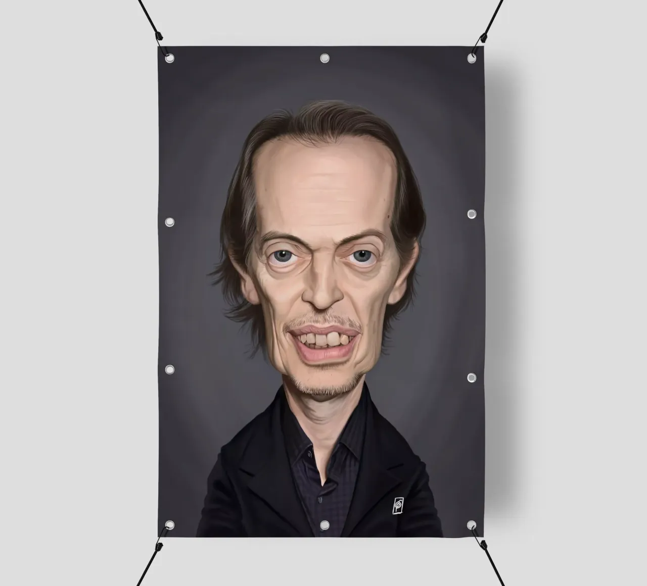 Steve Buscemi telo in pvc da Rob Art | Illustration