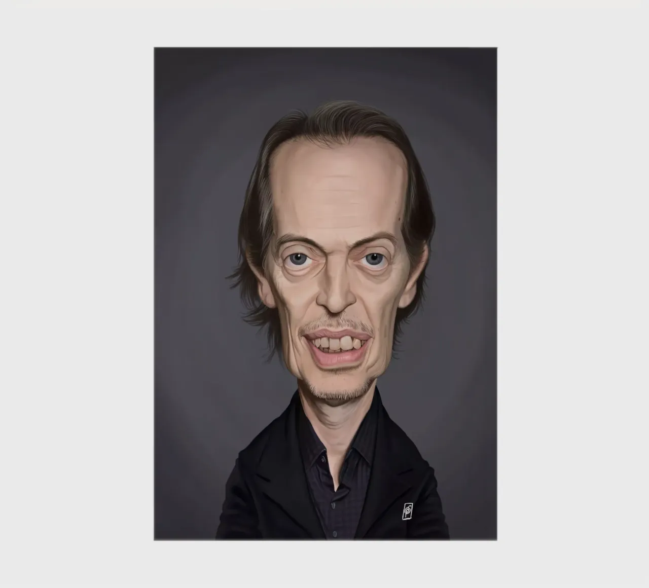 Steve Buscemi notebook by Rob Art | Illustration