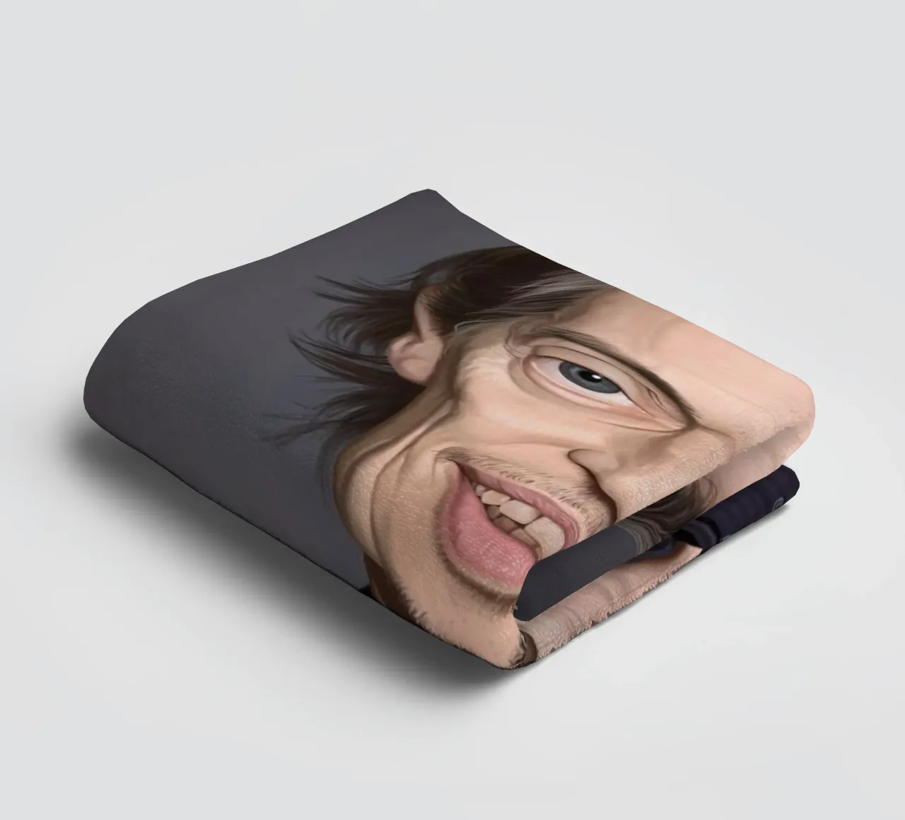 Steve Buscemi towel by Rob Art | Illustration