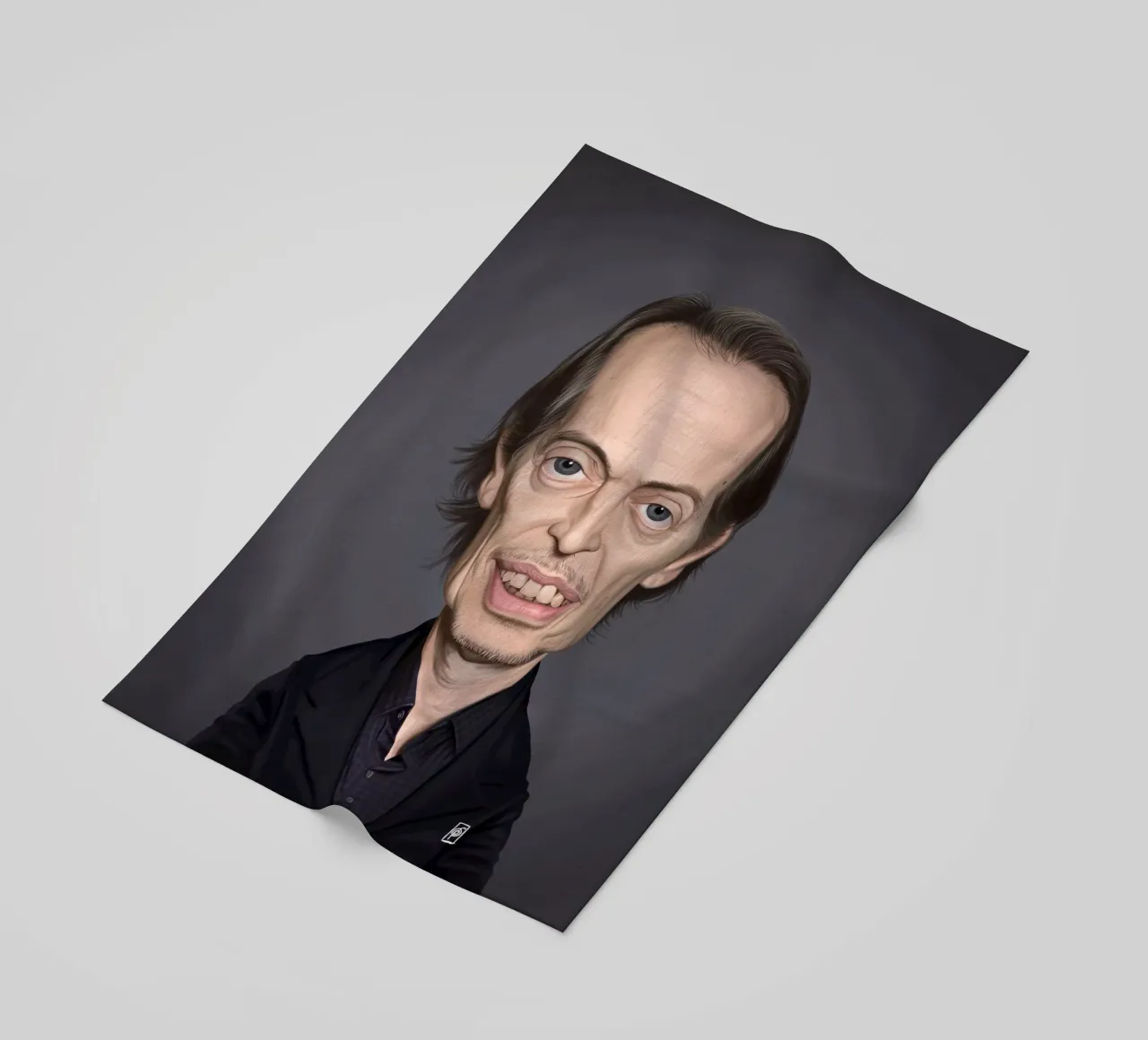 Steve Buscemi telo mare da Rob Art | Illustration