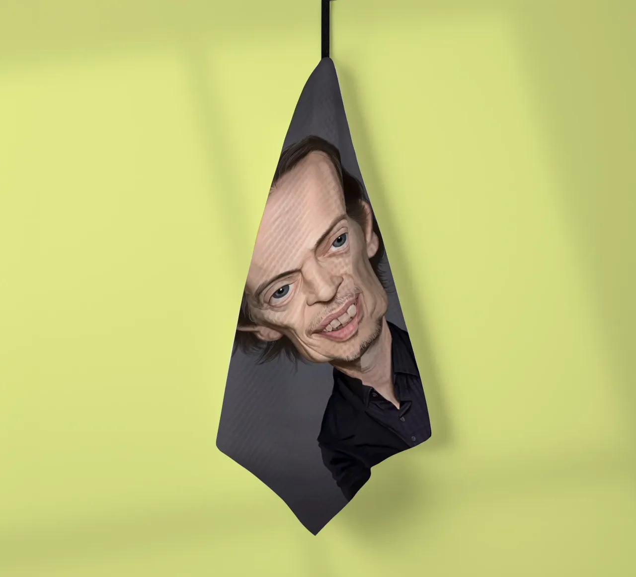 Steve Buscemi canovaccio da cucina da Rob Art | Illustration