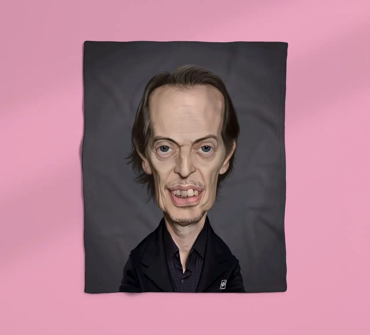 Steve Buscemi coperta in pile da Rob Art | Illustration