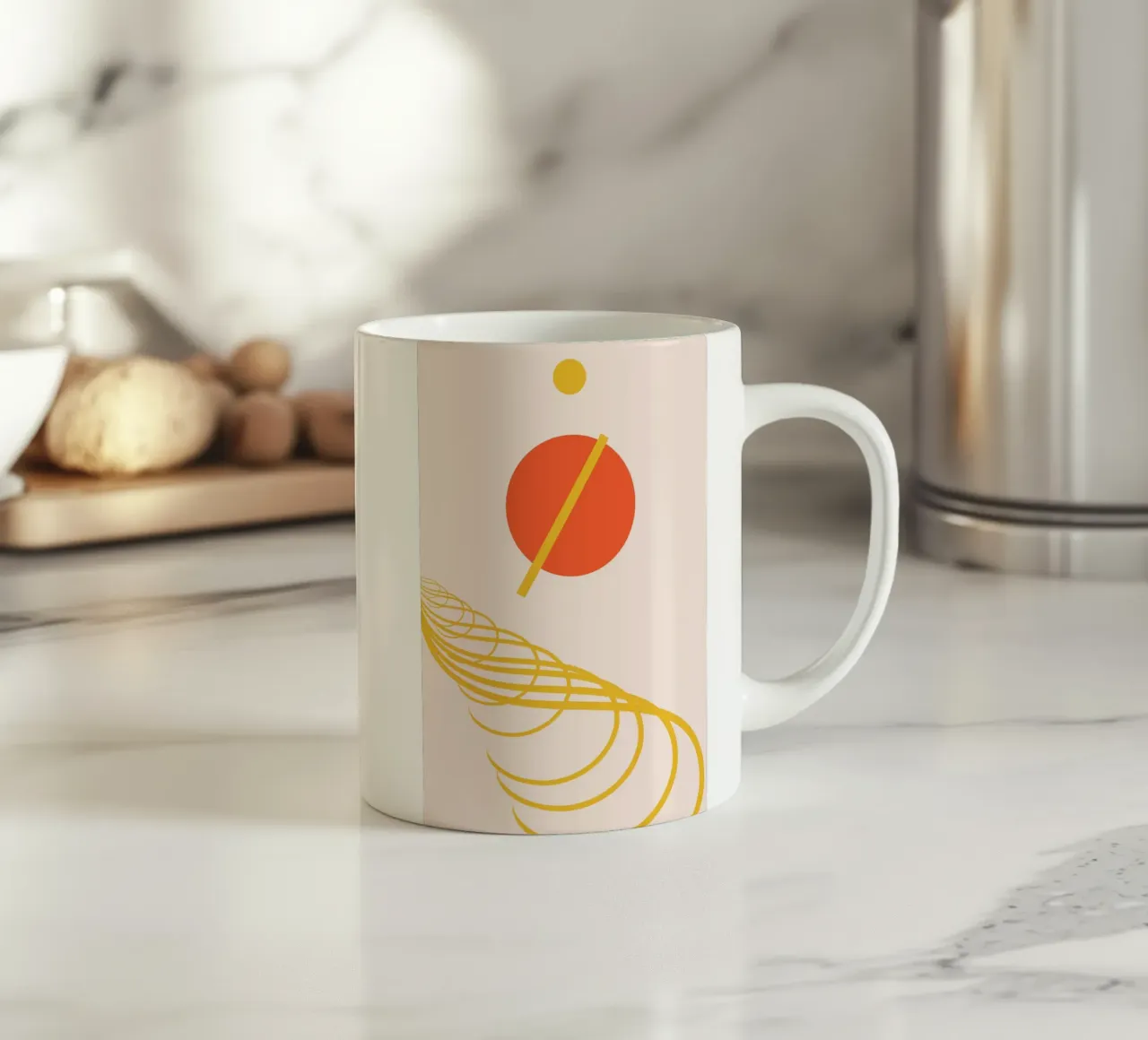 Strength in Solitude 4 ceramic mug by Mauve