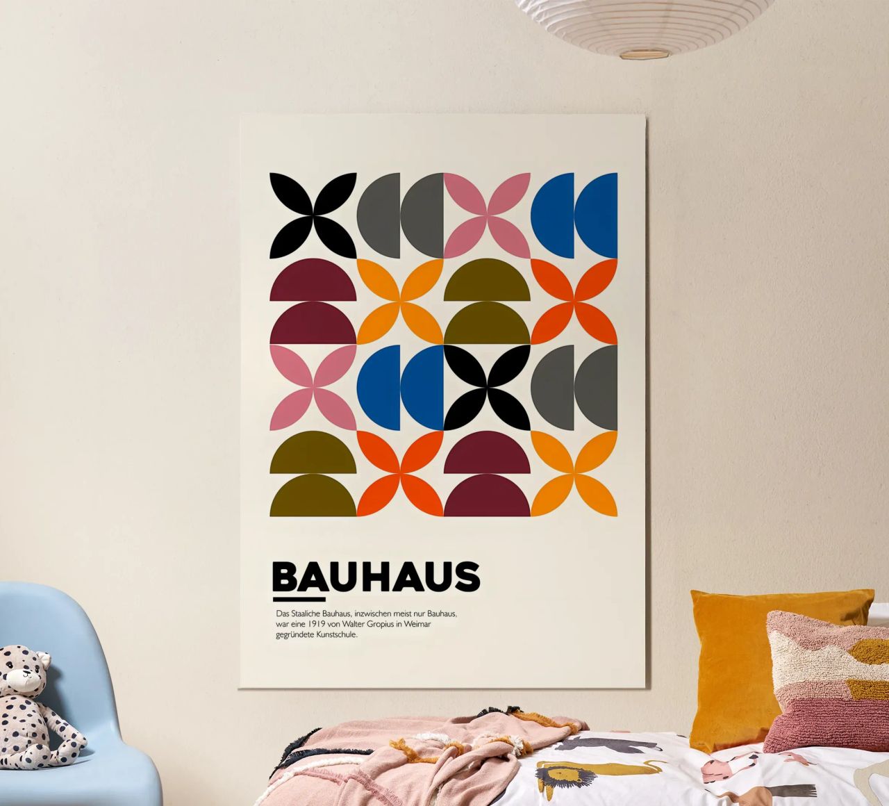 BAUHAUS COMP ROB Poster von Karraker