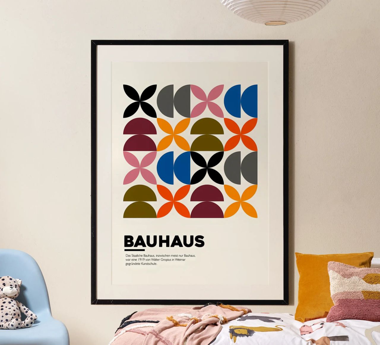 BAUHAUS COMP ROB Poster von Karraker