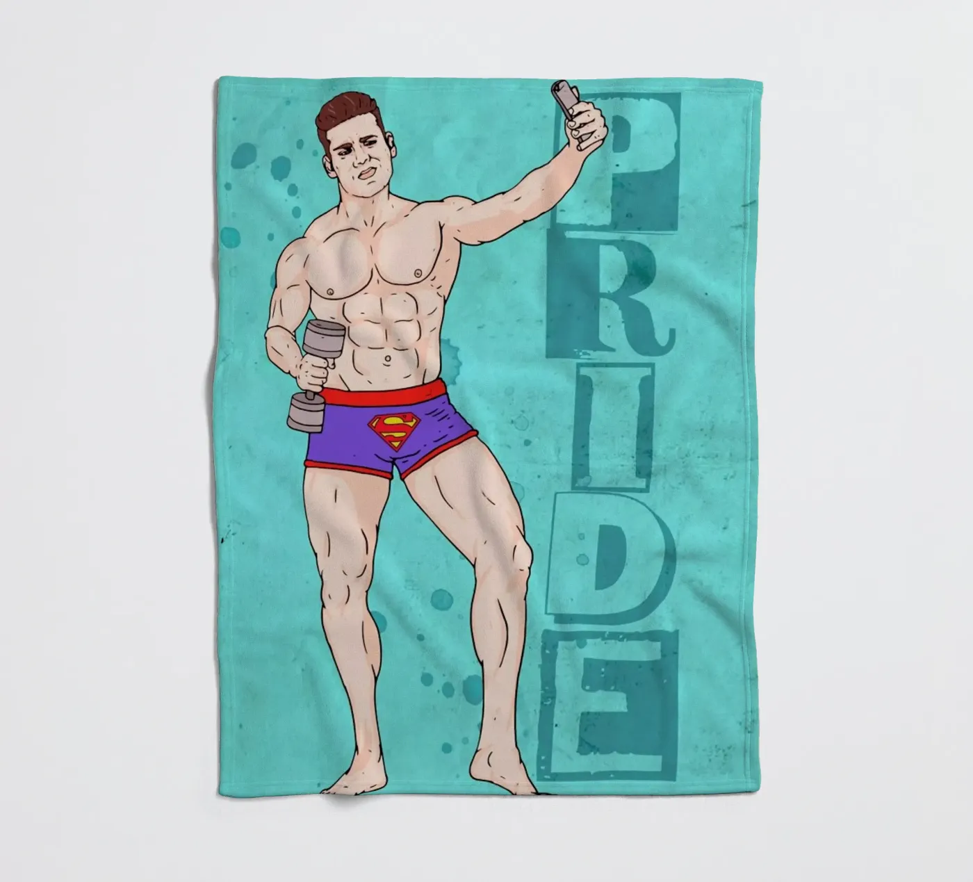 Pride Fleecedecke von Nick Cocozza