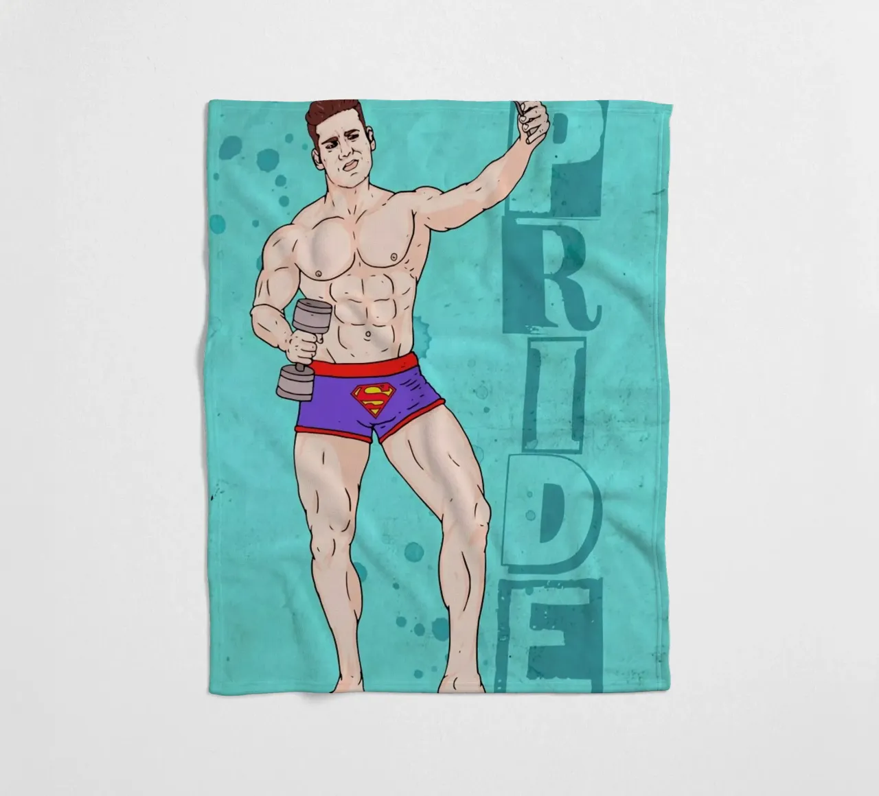 Pride fleecedeken van Nick Cocozza