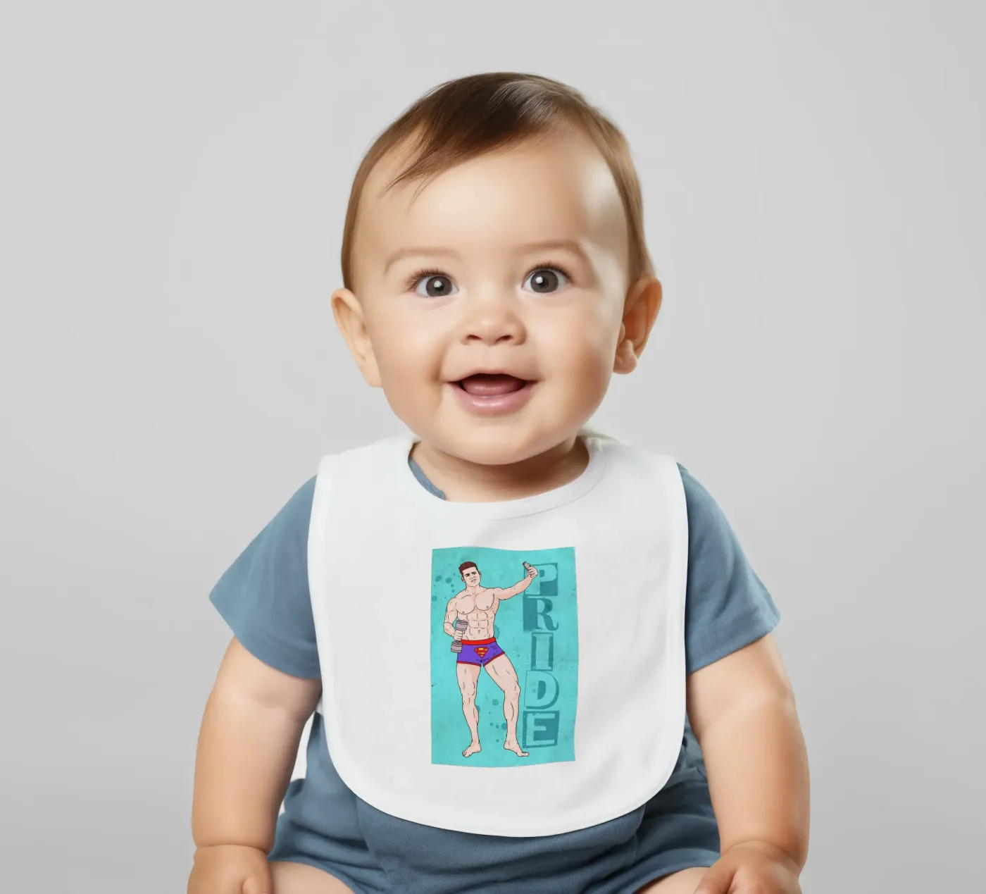 Pride Babylätzchen von Nick Cocozza