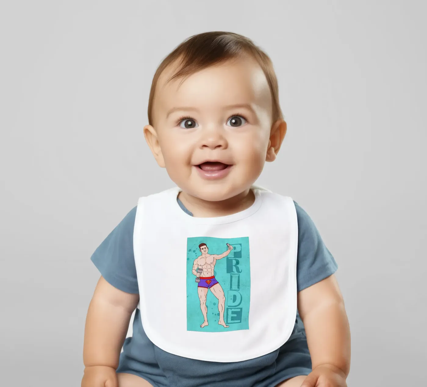 Pride Babylätzchen von Nick Cocozza