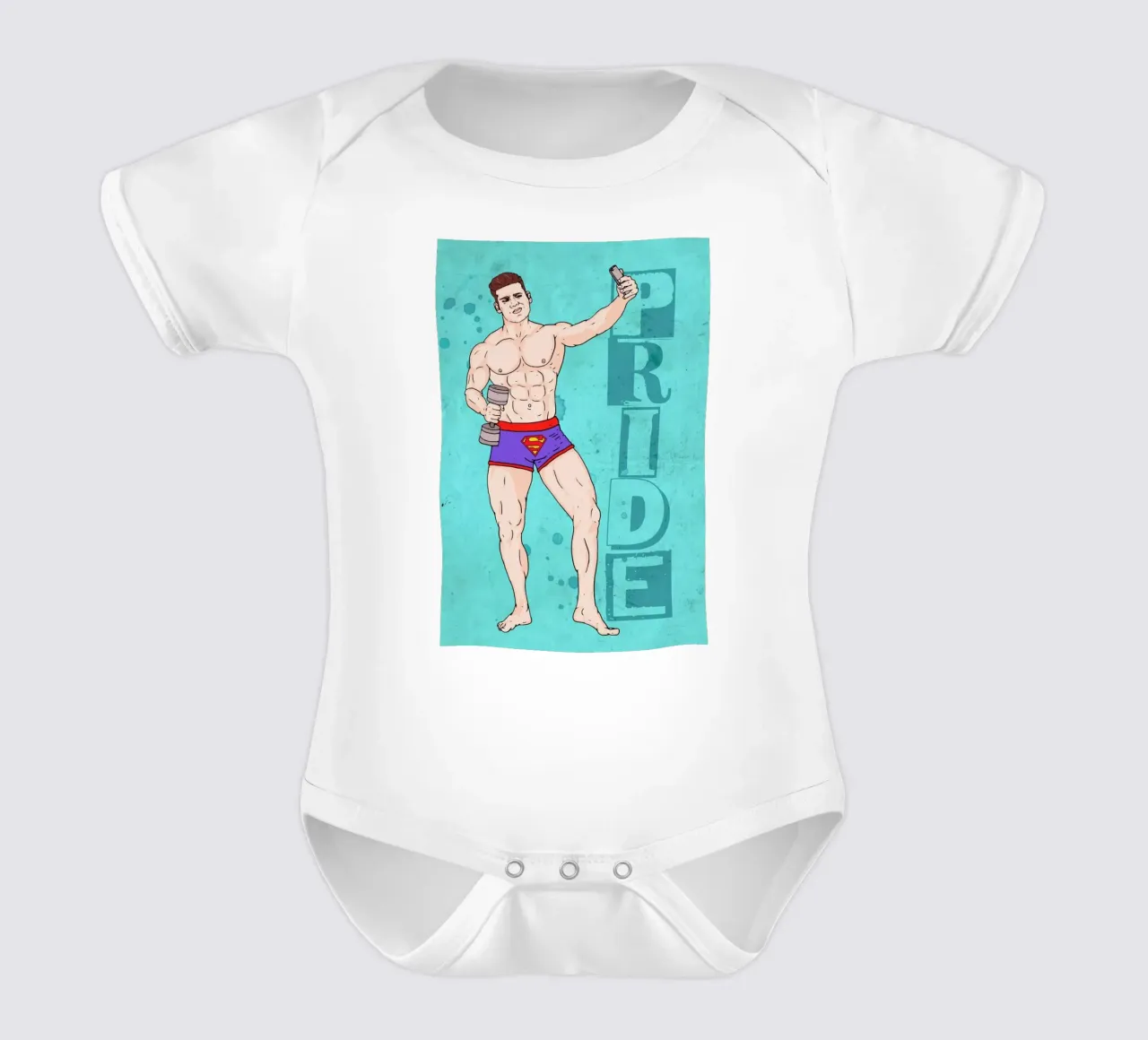 Pride body neonato maniche corte da Nick Cocozza