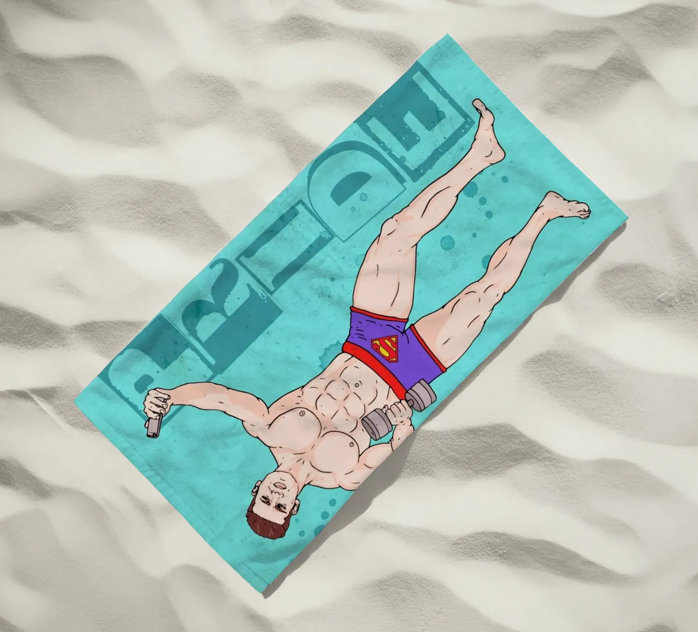 Pride strandhanddoek van Nick Cocozza