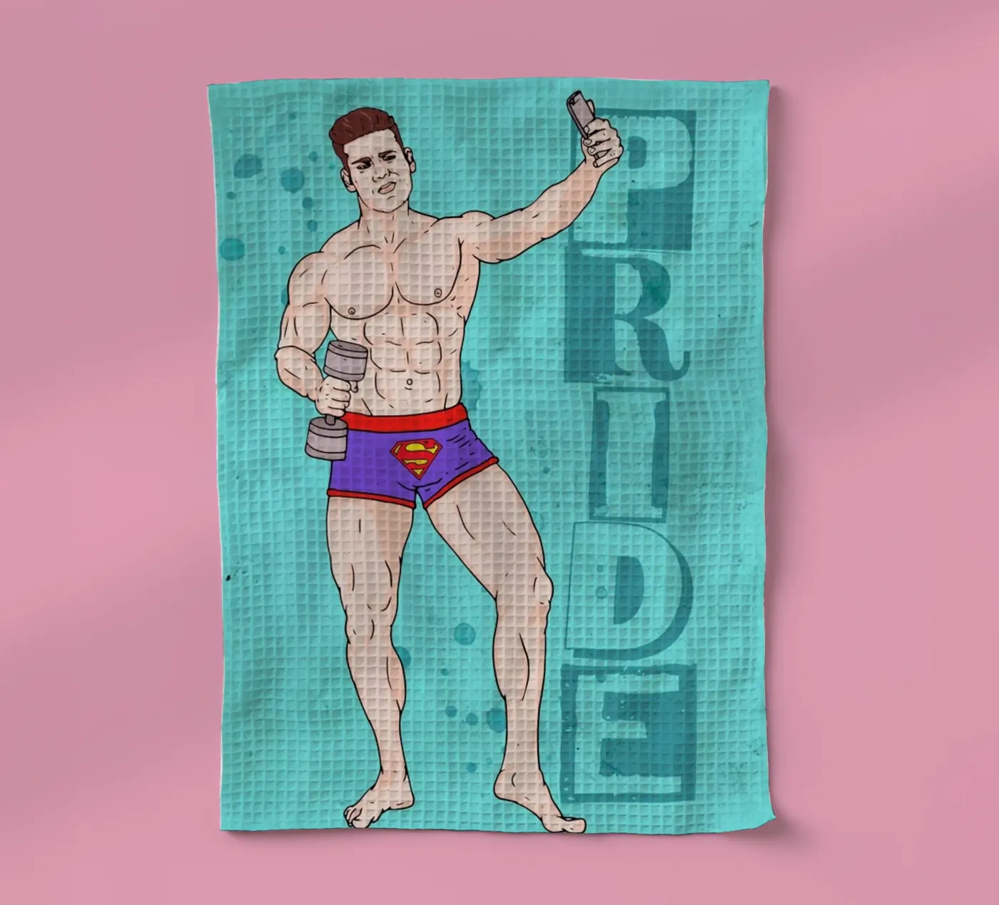 Pride tea towel by Nick Cocozza