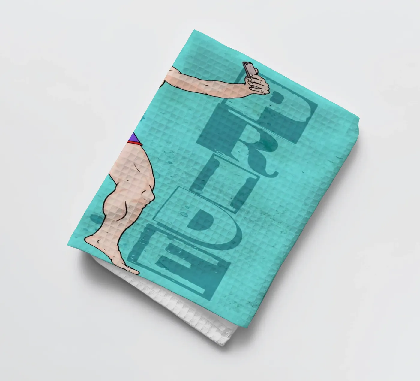 Pride tea towel by Nick Cocozza