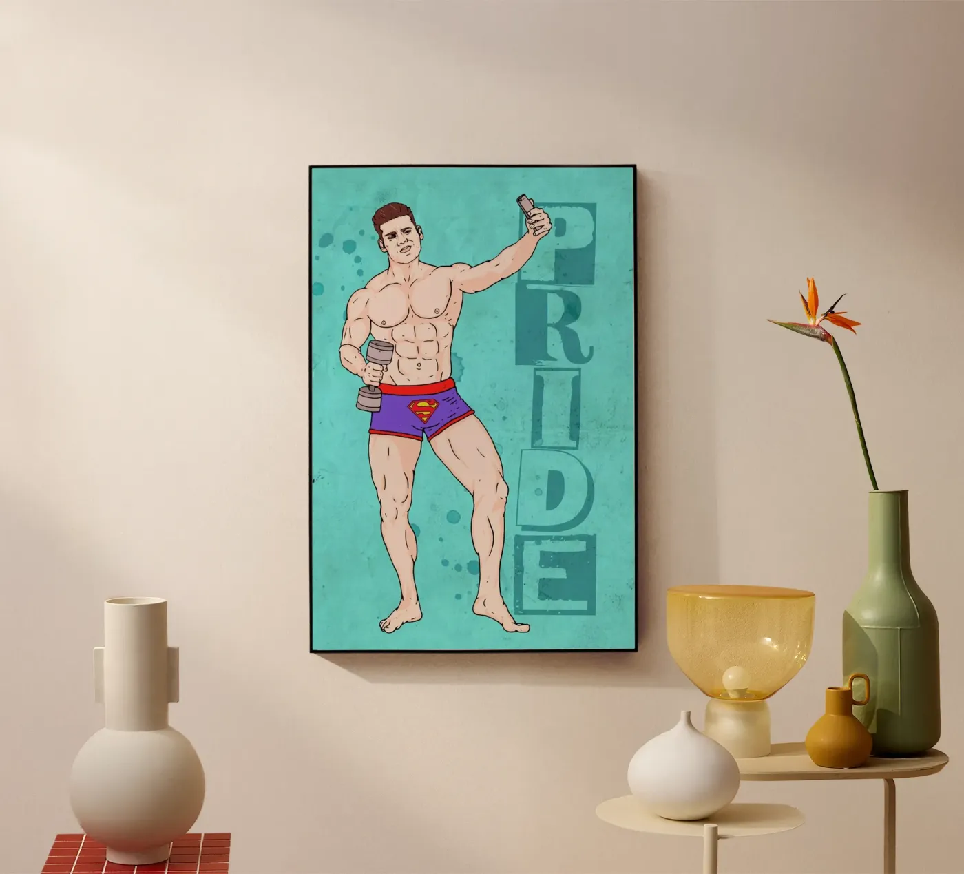 Pride plexiglas de Nick Cocozza