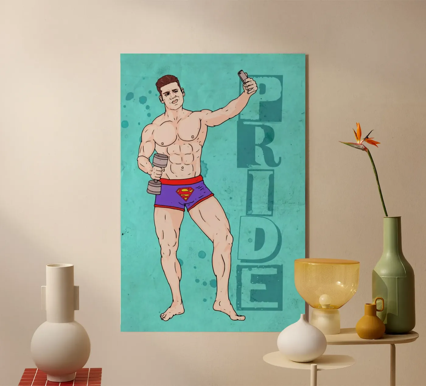 Pride plexiglas de Nick Cocozza