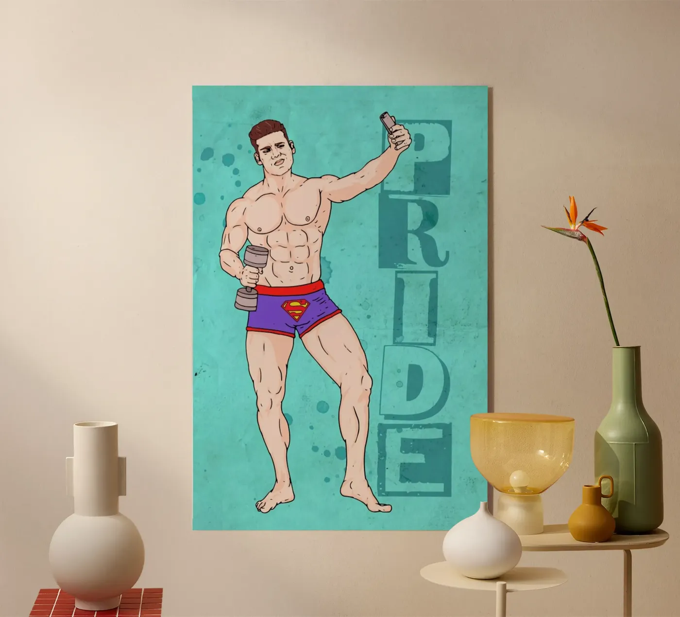 Pride plexiglas de Nick Cocozza