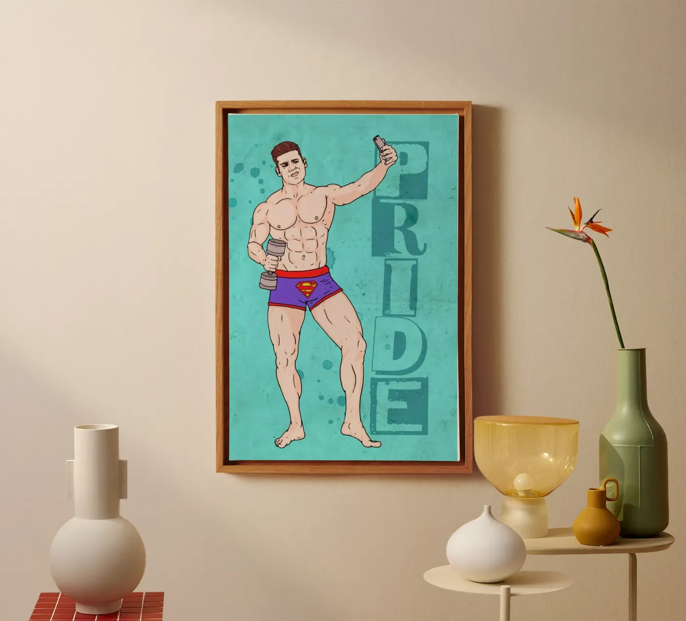 Pride canvas by Nick Cocozza