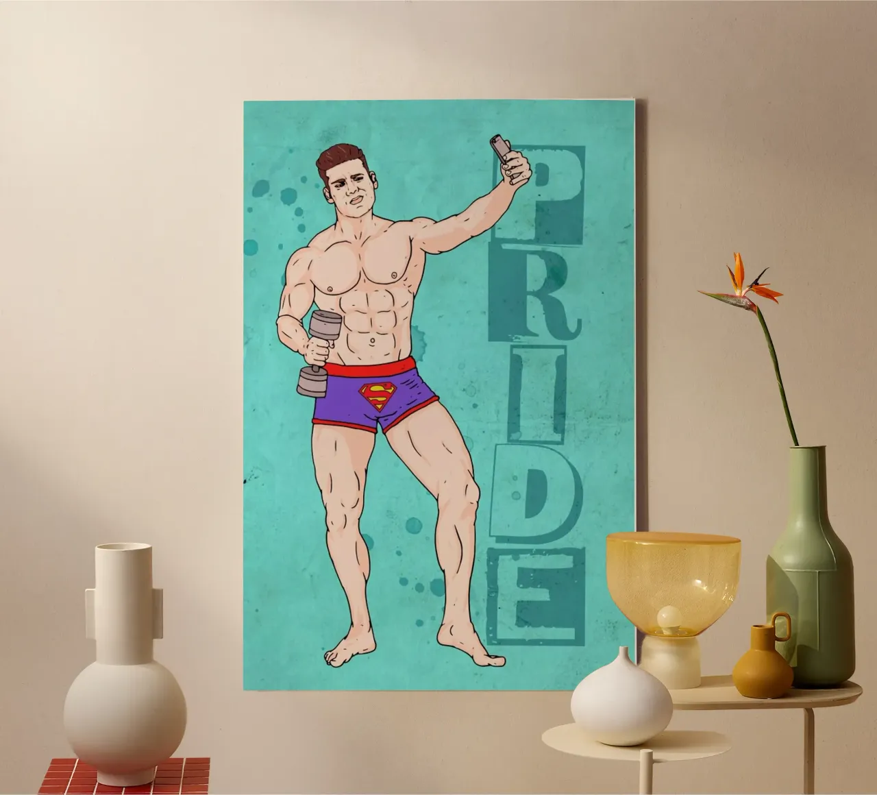 Pride canvas by Nick Cocozza