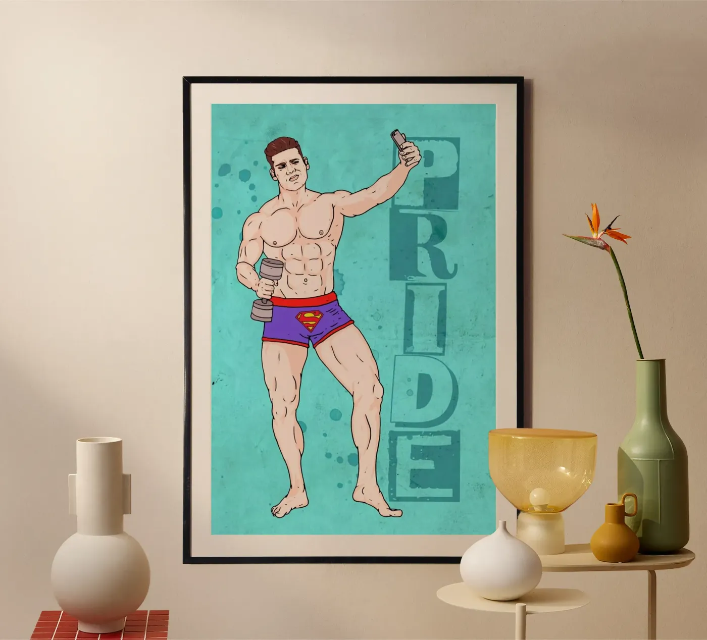 Pride poster van Nick Cocozza