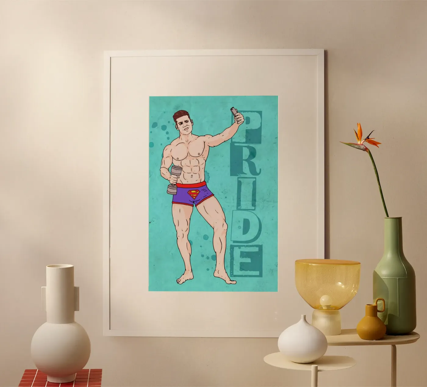 Pride poster van Nick Cocozza