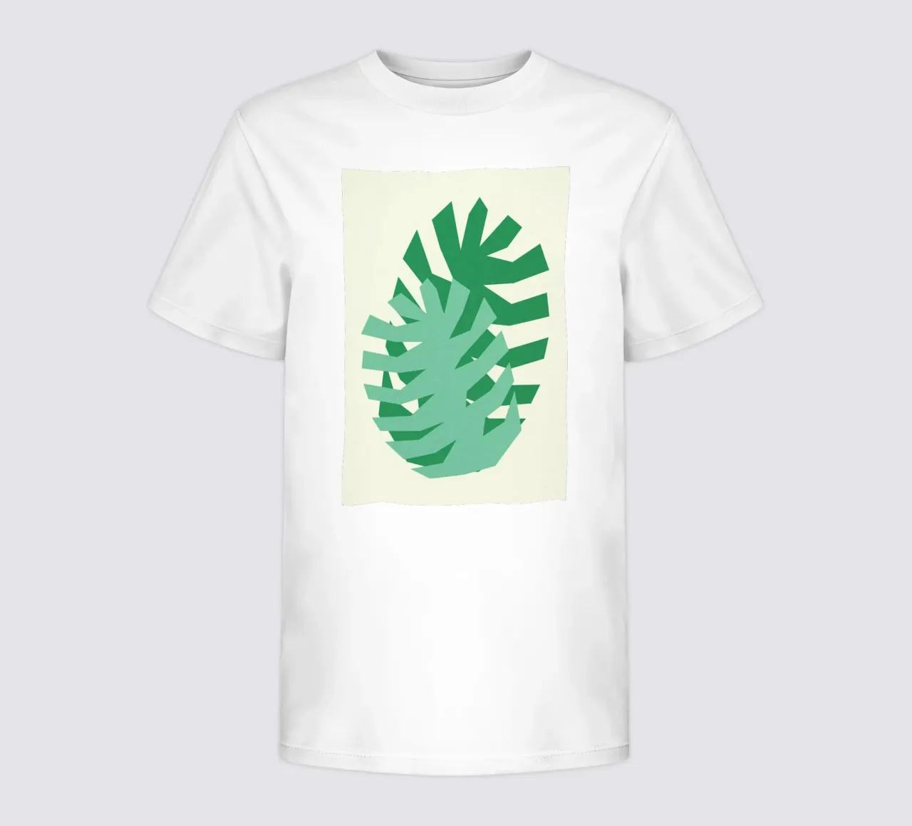 Two Palm Leaves kids t-shirt by Rosi Feist