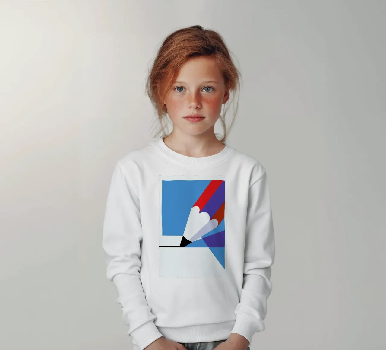 Pencil felpa bambino da Pietari Posti