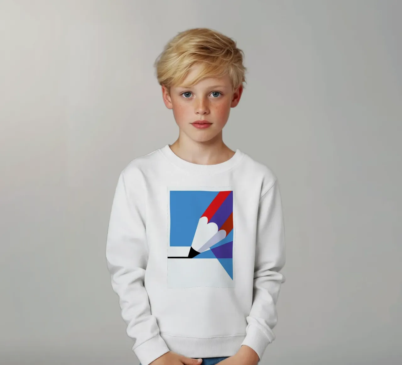 Pencil felpa bambino da Pietari Posti