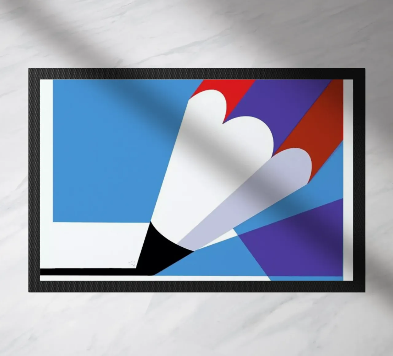 Pencil doormat by Pietari Posti