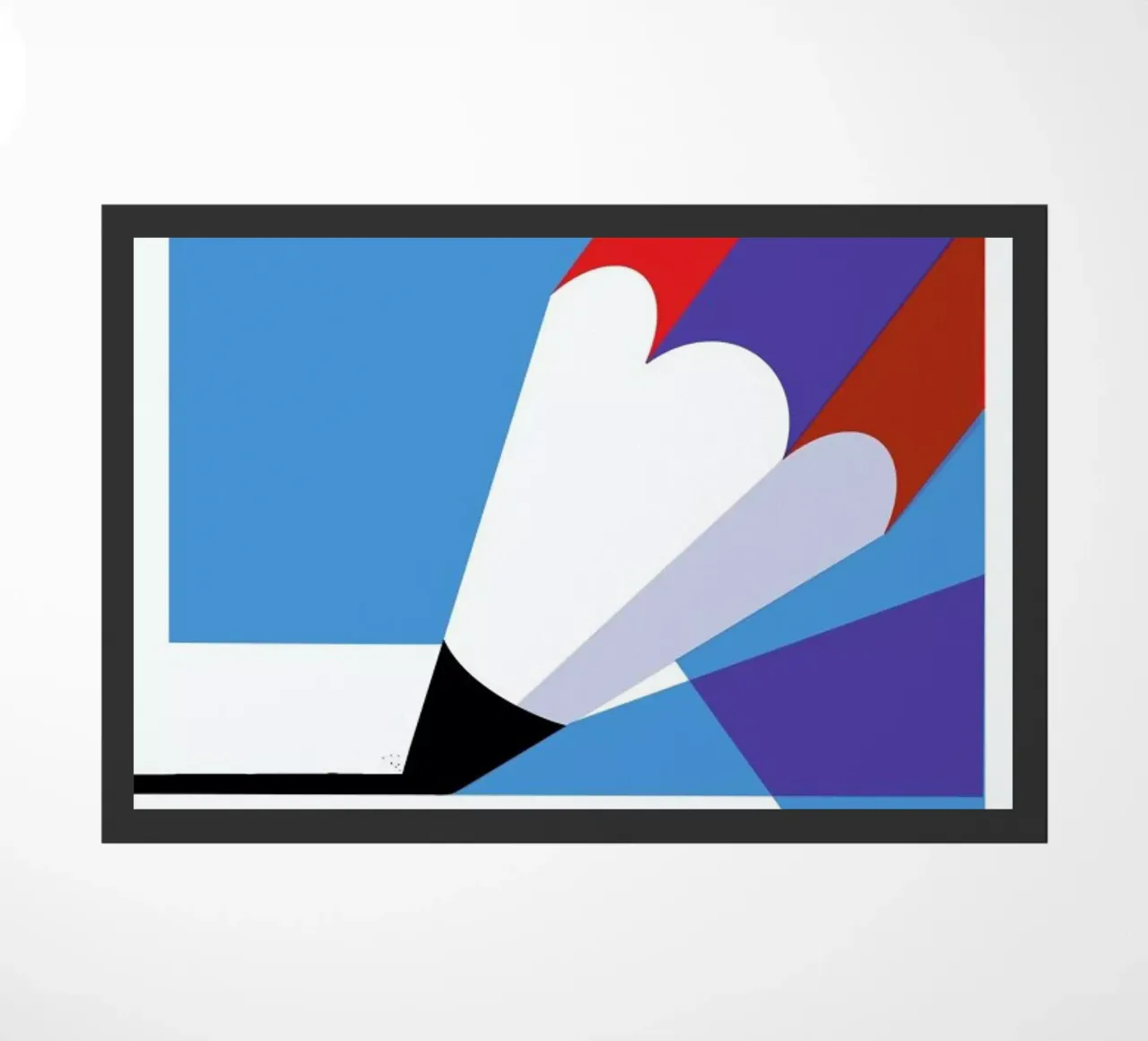 Pencil doormat by Pietari Posti