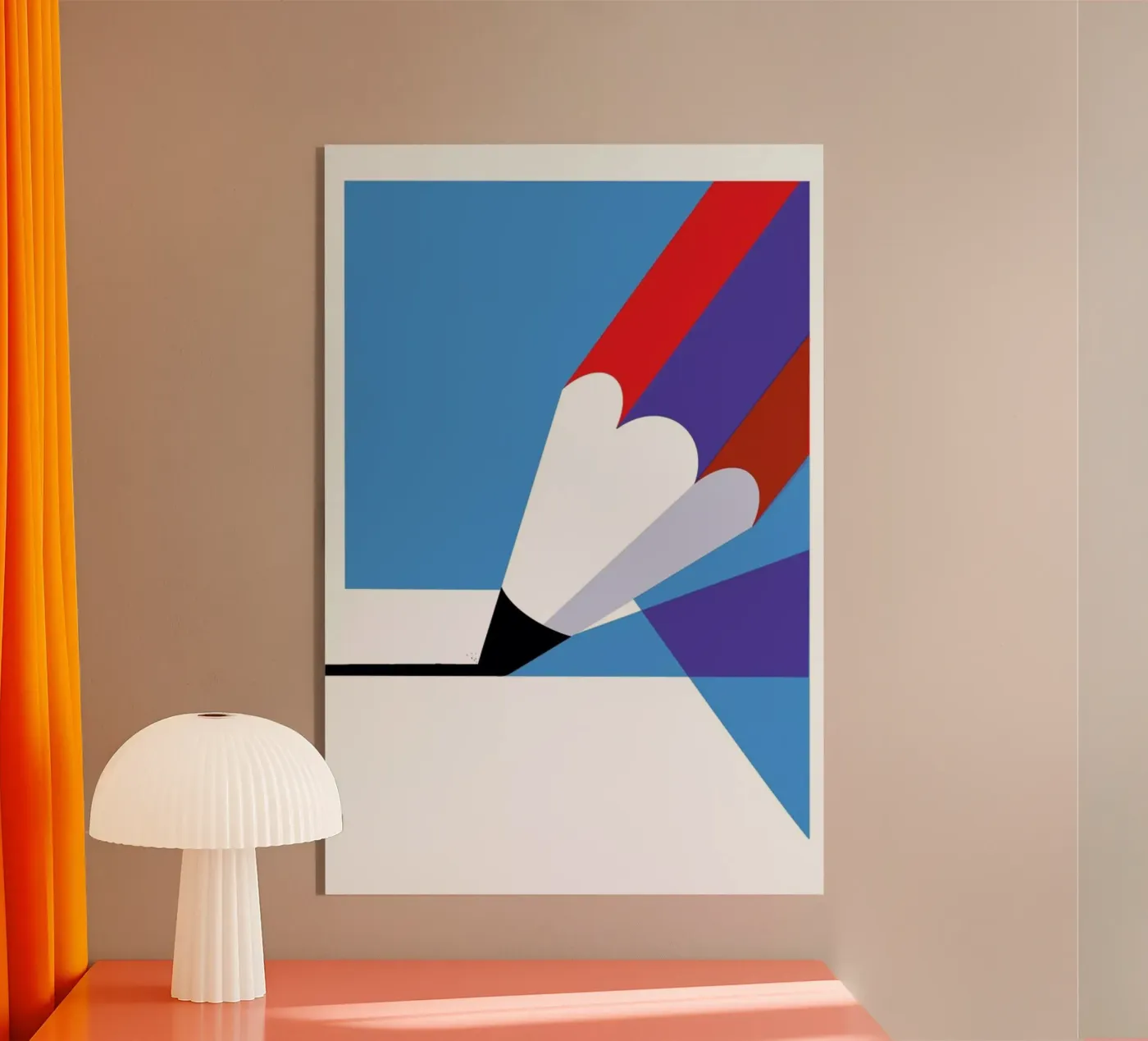 Pencil acryl van Pietari Posti