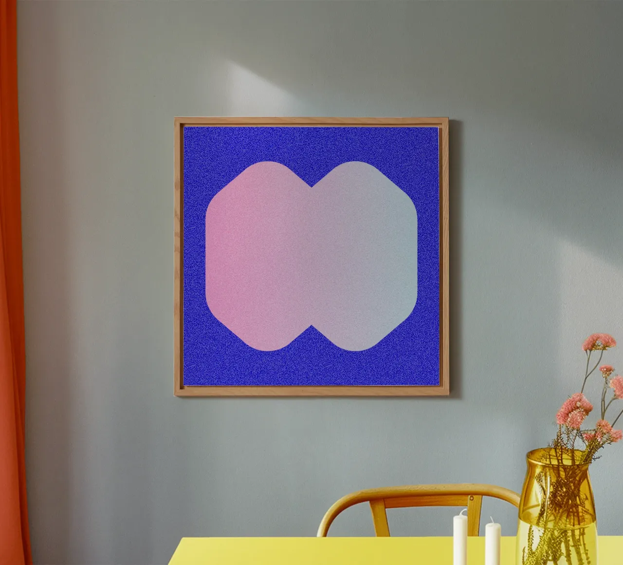 Gradient I alluminio dibond da byh.illustration