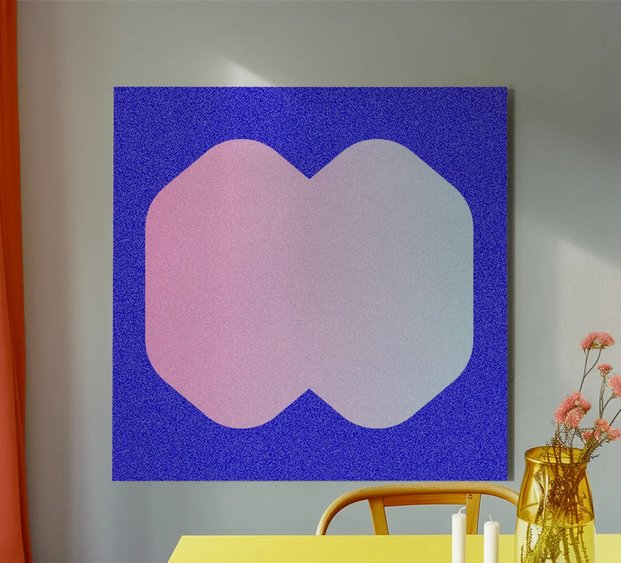 Gradient I alluminio dibond da byh.illustration