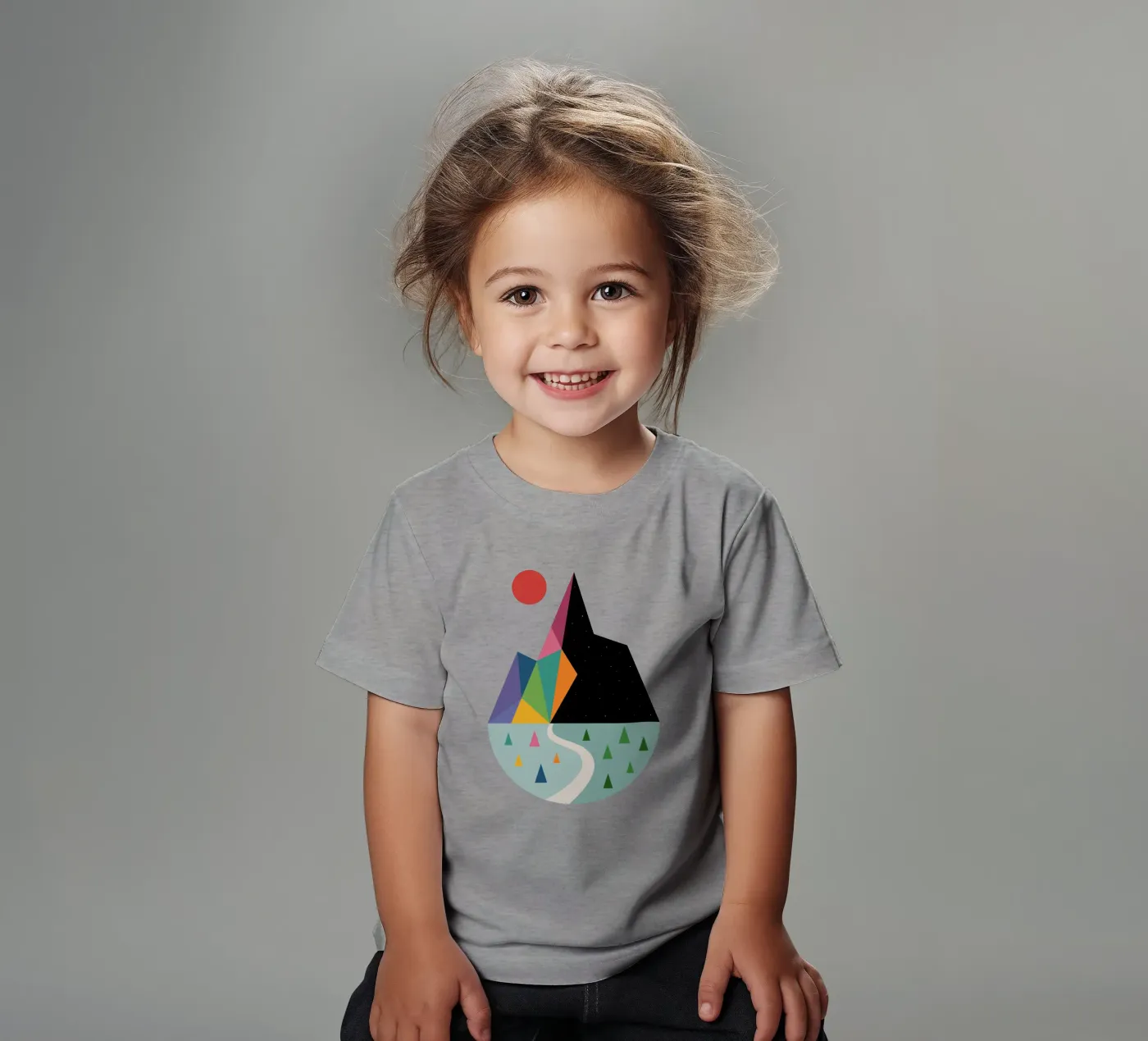 Lato luminoso t-shirt bambini da Andy Westface