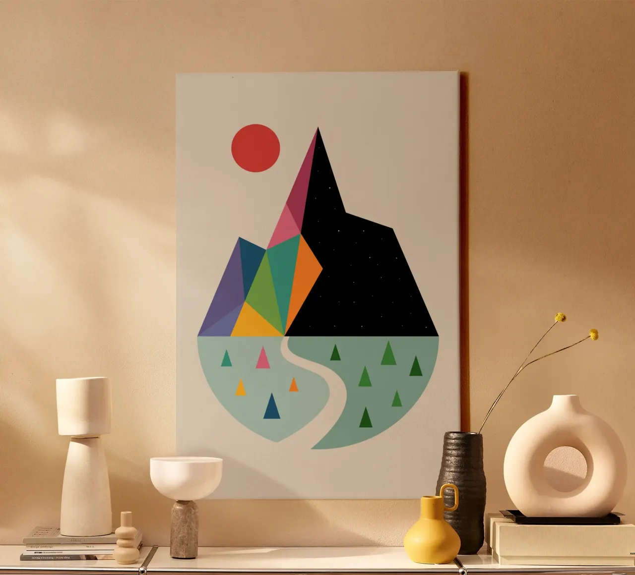 Lato luminoso tela da Andy Westface