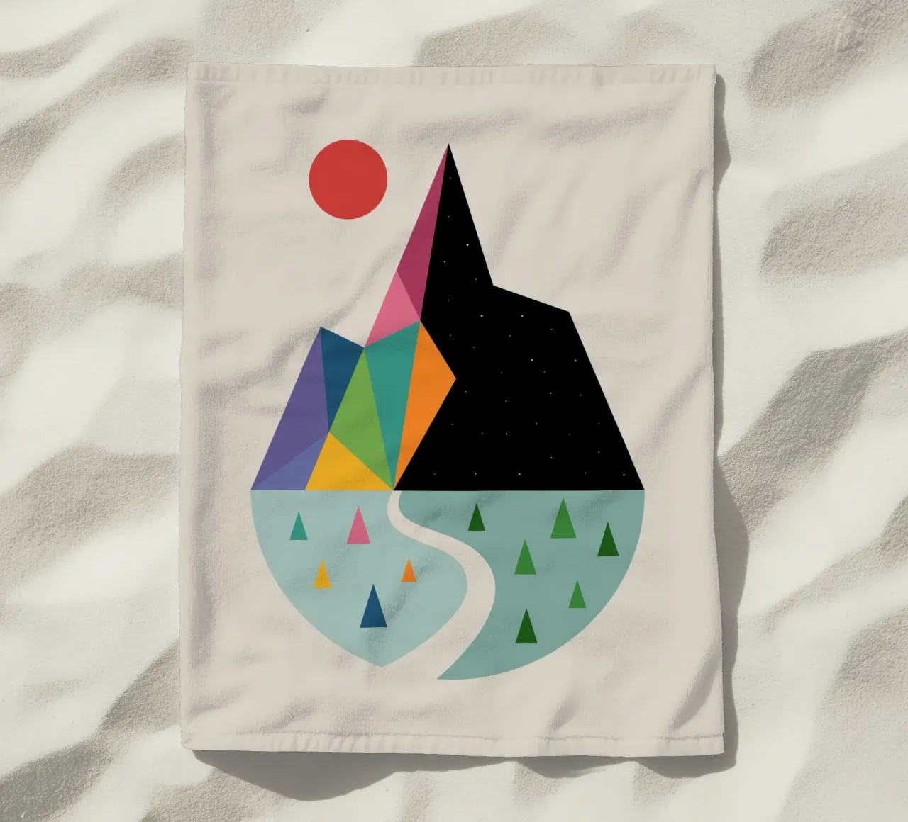 Lato luminoso telo mare da Andy Westface