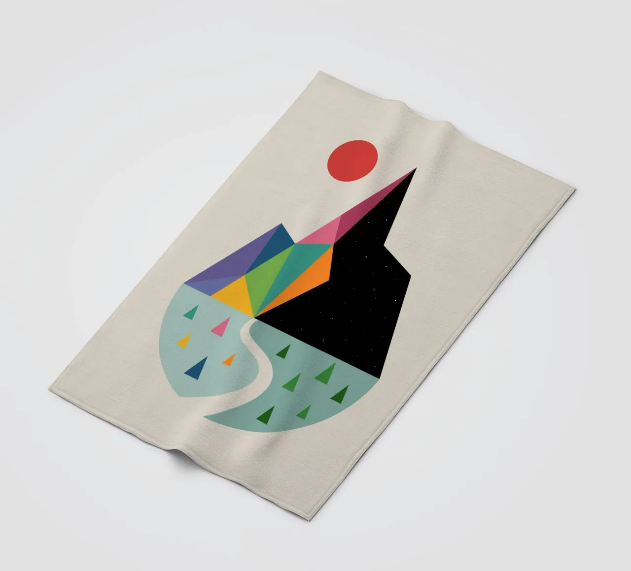 Bright Side Fleecedecke von Andy Westface