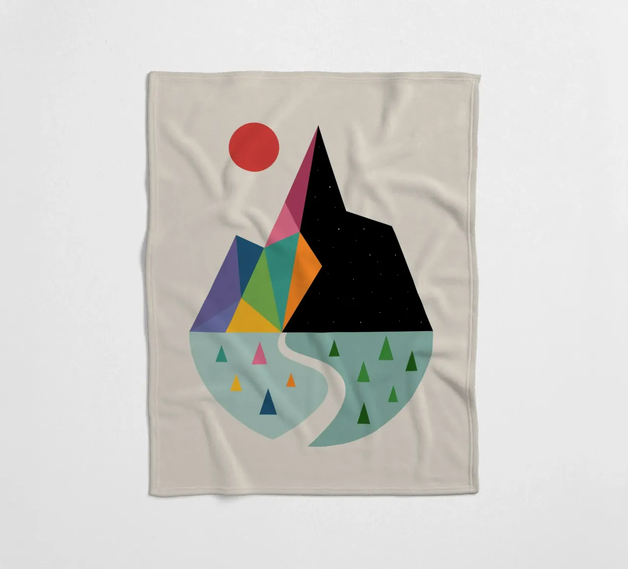 Bright Side Fleecedecke von Andy Westface