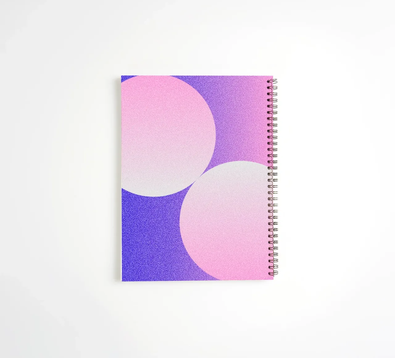 Gradient III spiral notebook by byh.illustration