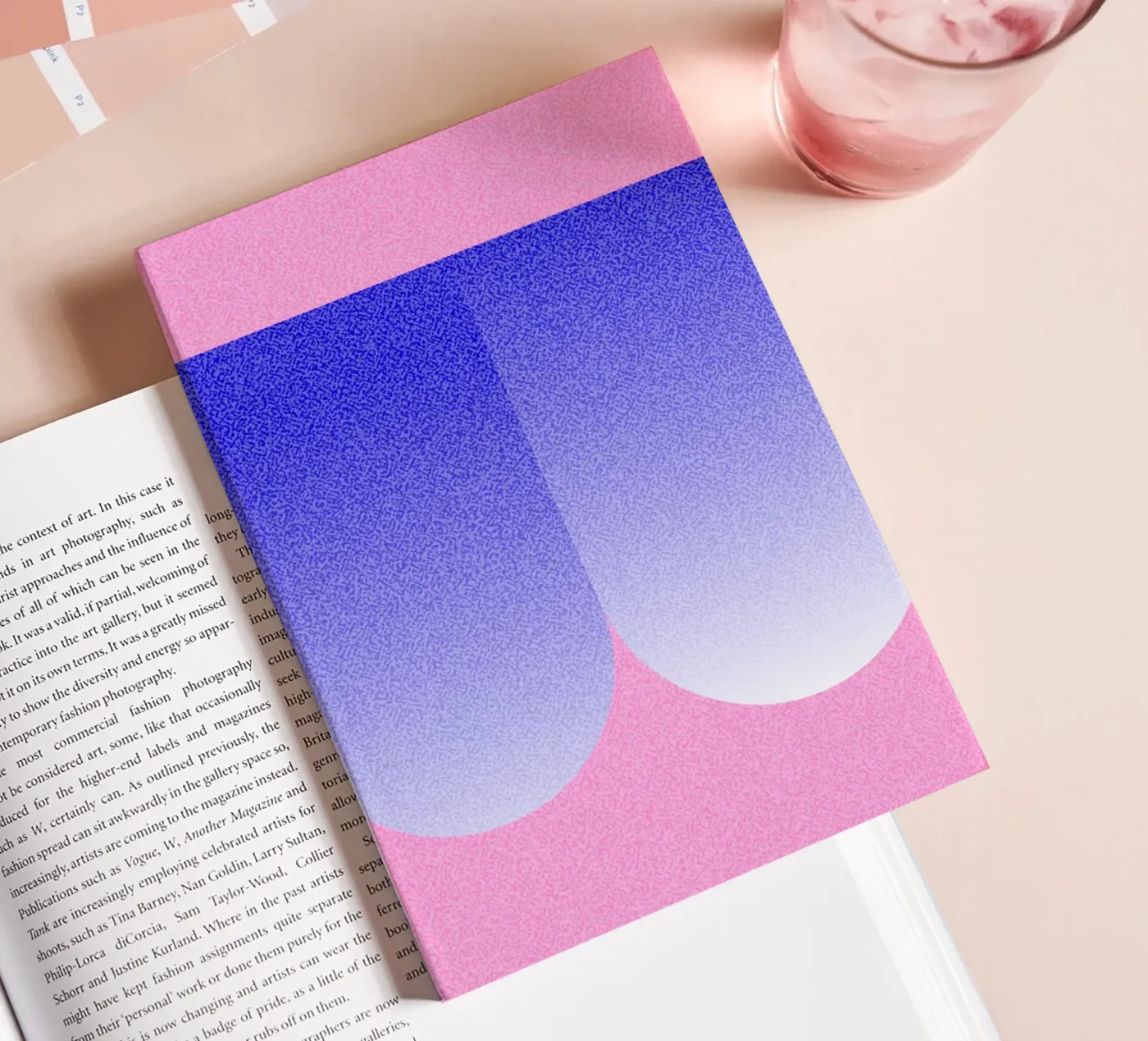 Gradient IV notebook by byh.illustration