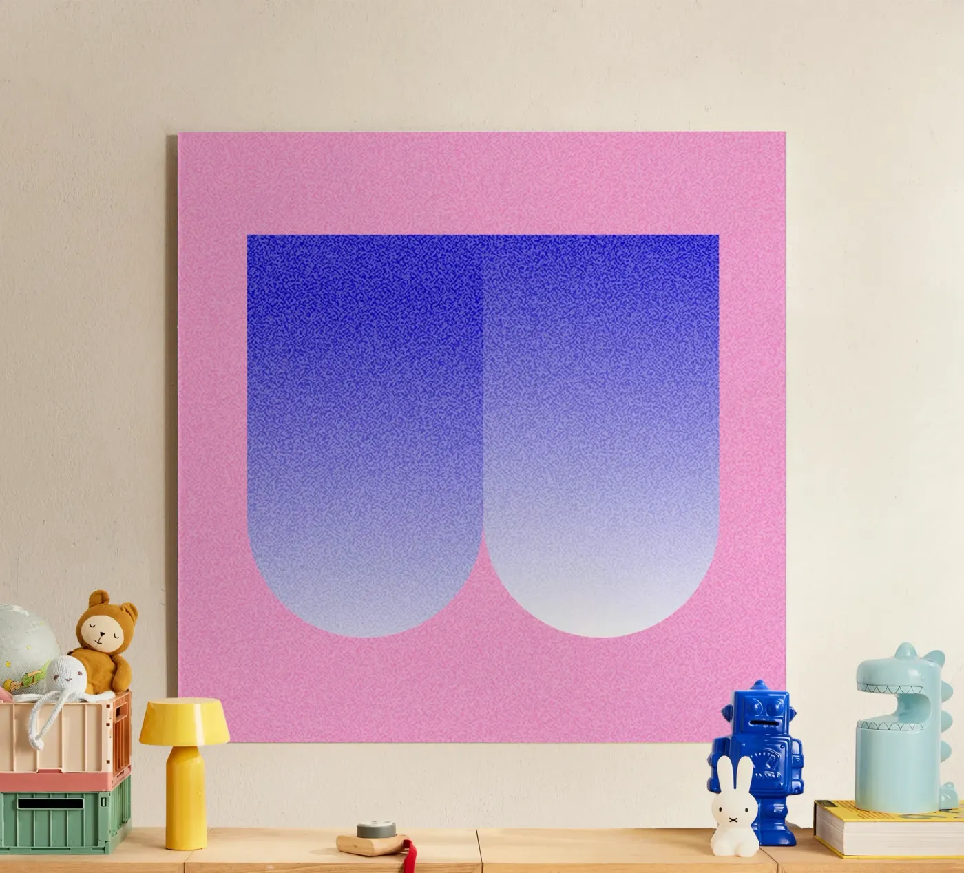 Gradient IV Acryl-Glas von byh.illustration