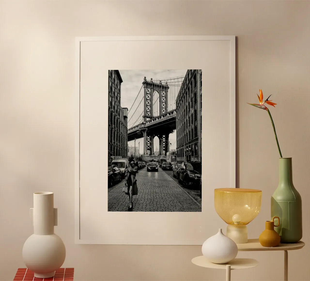Oblivious - Robert Bolton poster con telaio in legno da Pictufy
