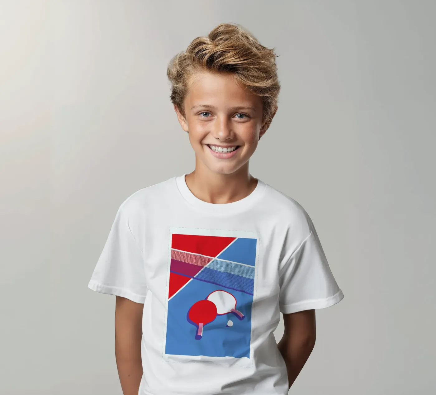Ping Pong t-shirt bambini da Pietari Posti
