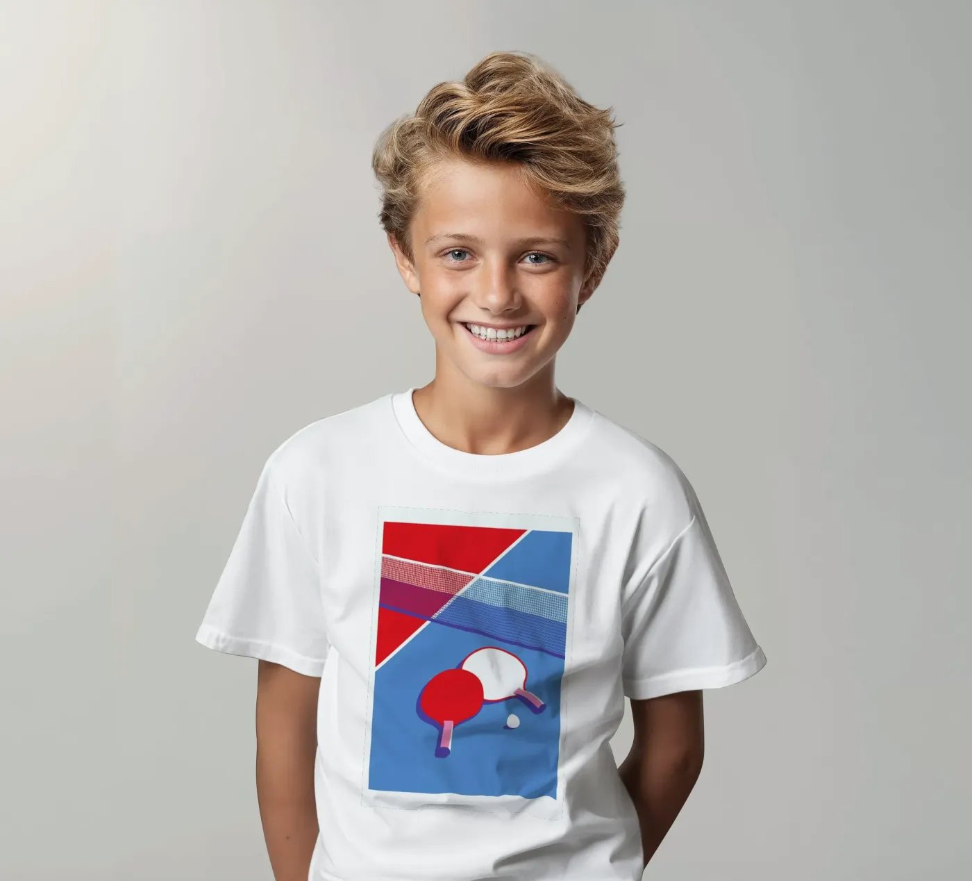 Ping Pong t-shirt bambini da Pietari Posti