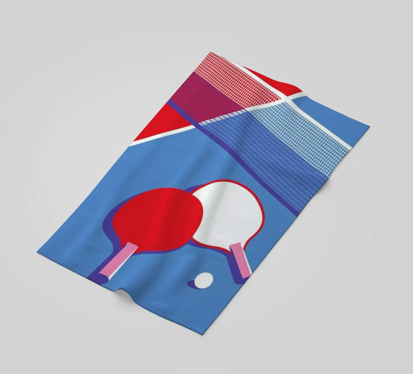 Ping Pong beach towel by Pietari Posti